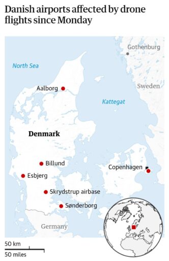 Danish drone attacks 
