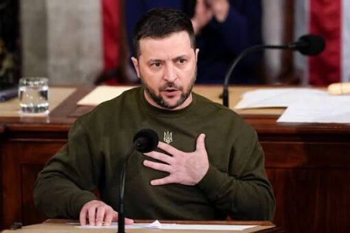 Ukraine’s President Volodymyr Zelenskyy