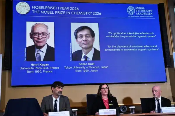 2026 Nobel Chemistry prize goes to Henri Kagan and Kenso Soai for solving mirror-image molecule mystery